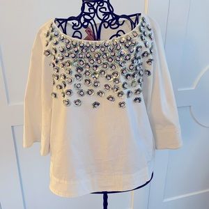 Anthropologie Not so Serious blouse